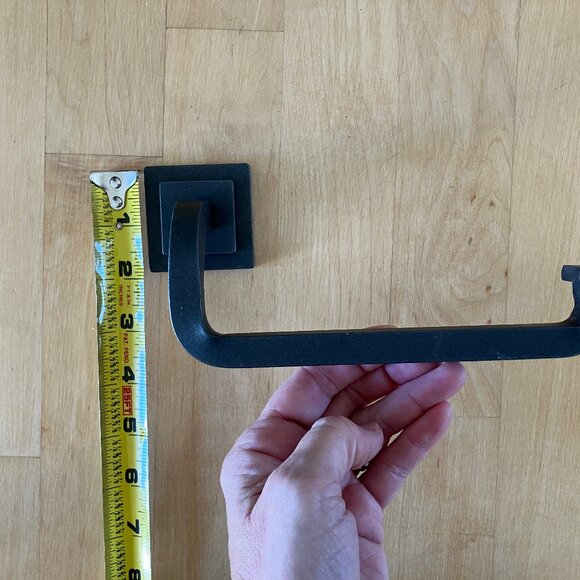 Restoration Hardware Vintage (1999)Craftsman style Bathroom towel/TP2/hooks2 - Picture 7 of 13